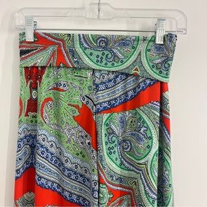 Colorful Wide Leg Pants